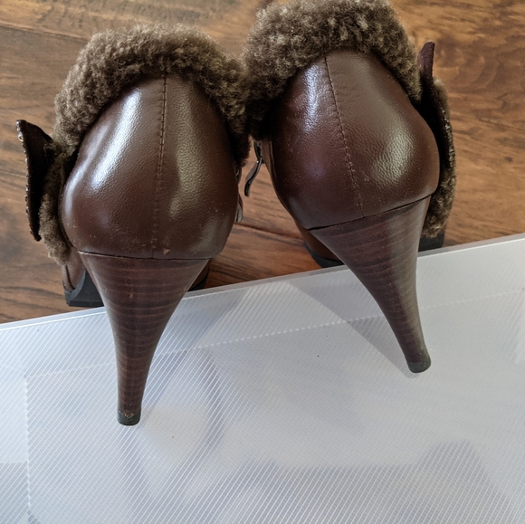 Brown ankle boots - Picture 5 of 6
